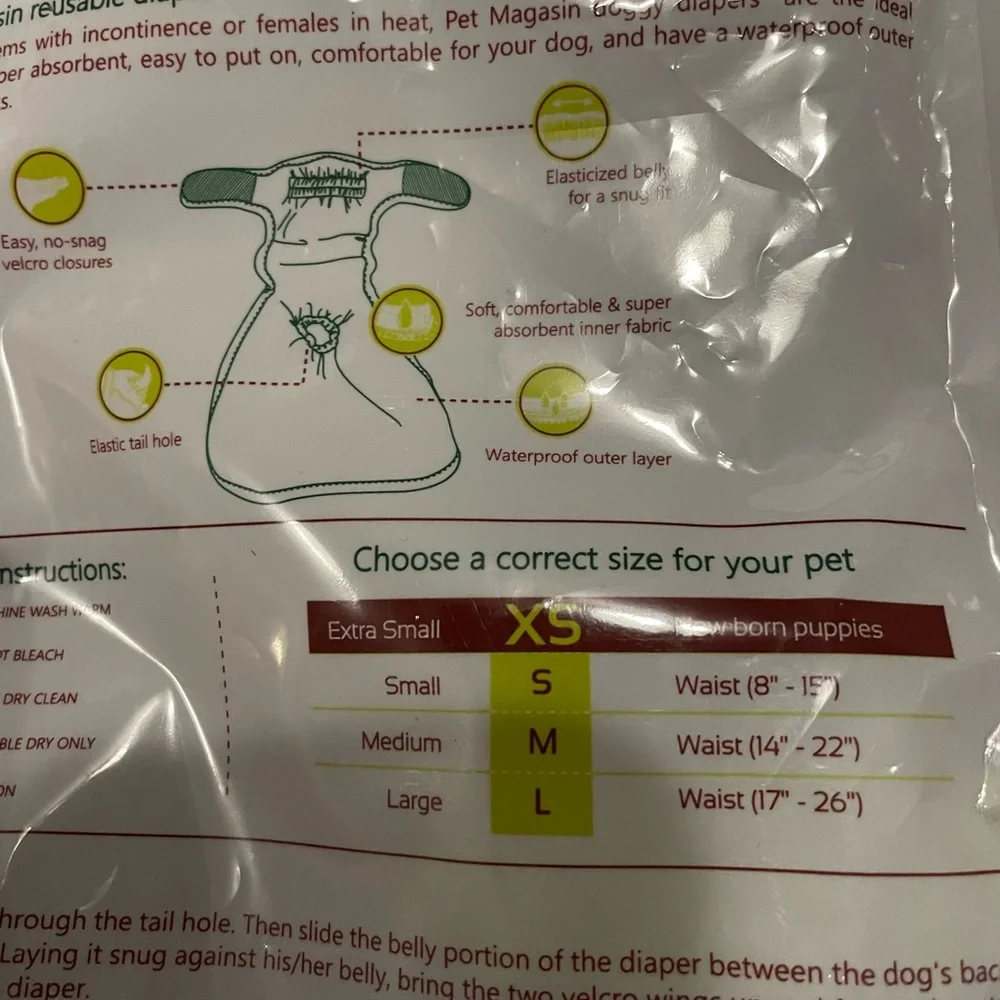 Pet Magasin Dog Puppy Diapers